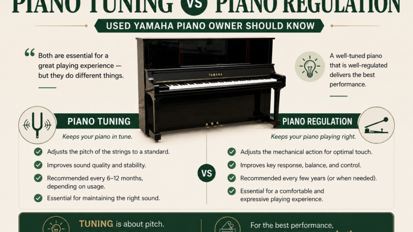 used yamaha piano