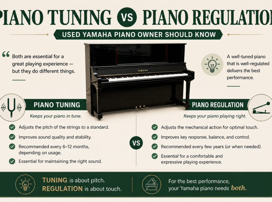 used yamaha piano