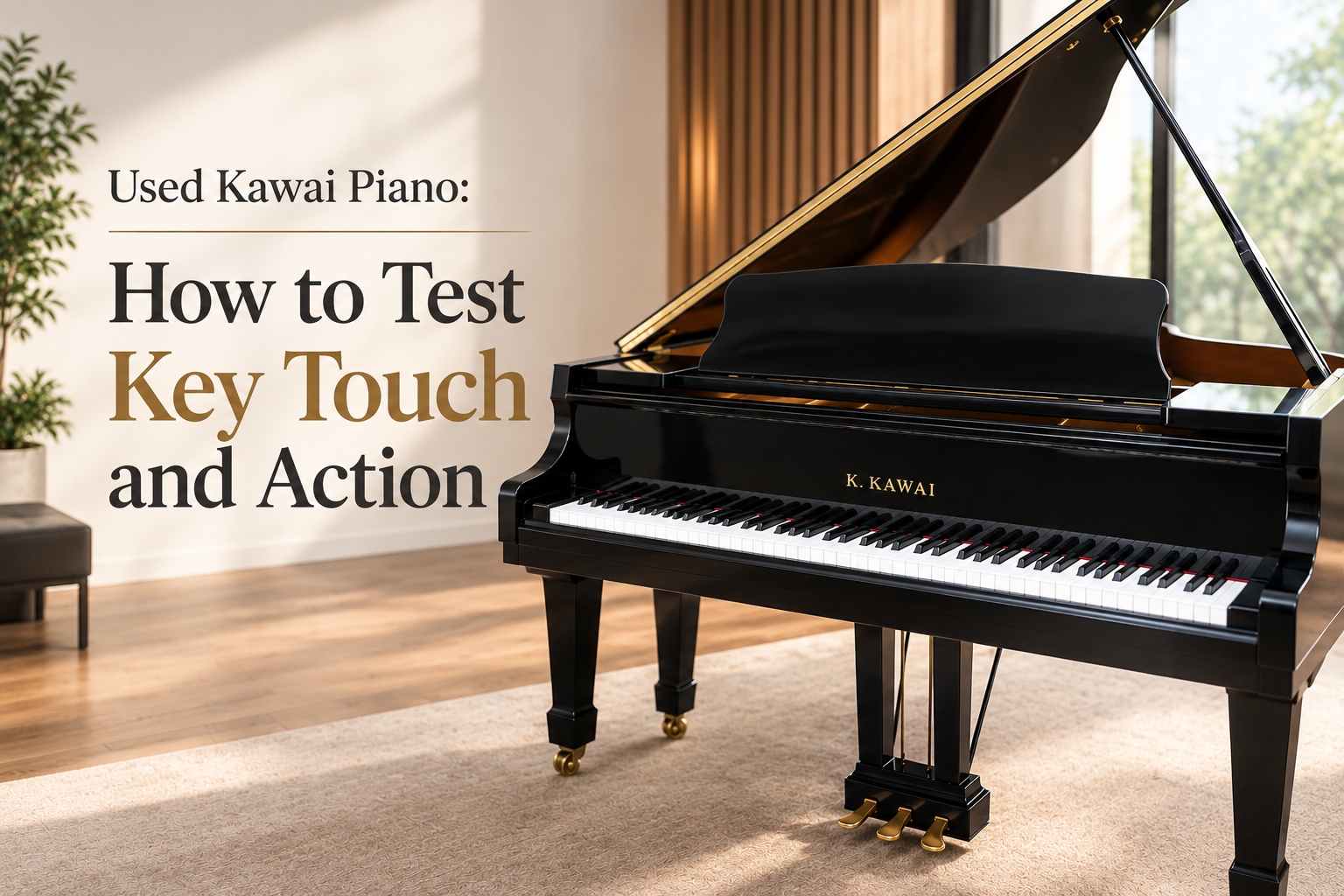 used kawai piano