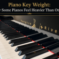 Piano Key Weight: Why Some Pianos Feel Heavier Than Others?